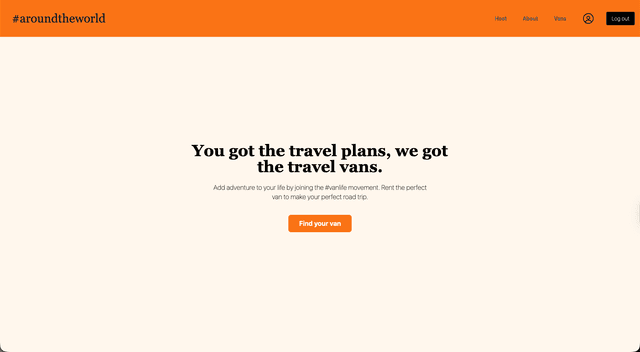 AroundTheWorld Vans App